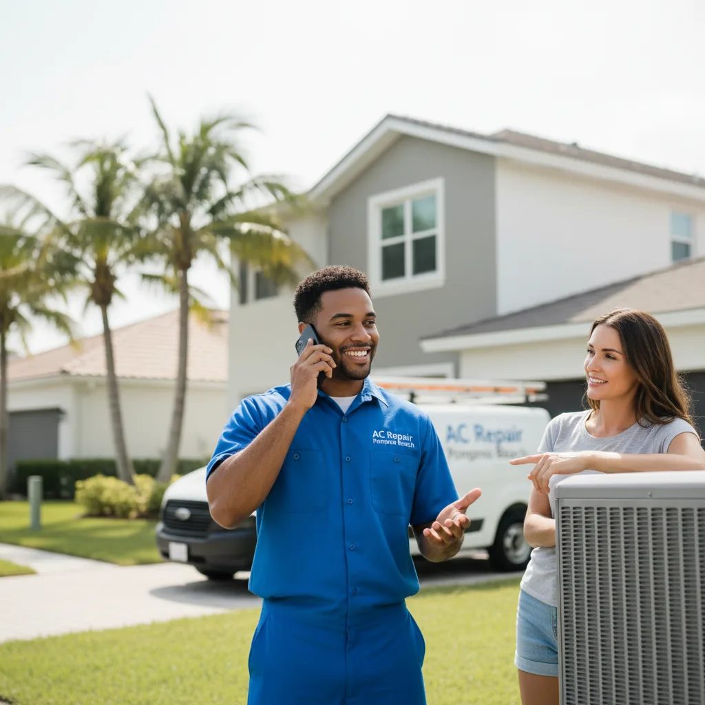 AC Repair Pompano Beach customer support in Butner